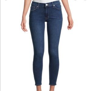 Hudson Jeans 26 Natalie Mid Rise Skinny Ankle‎ Blue HER Wash Stretch
